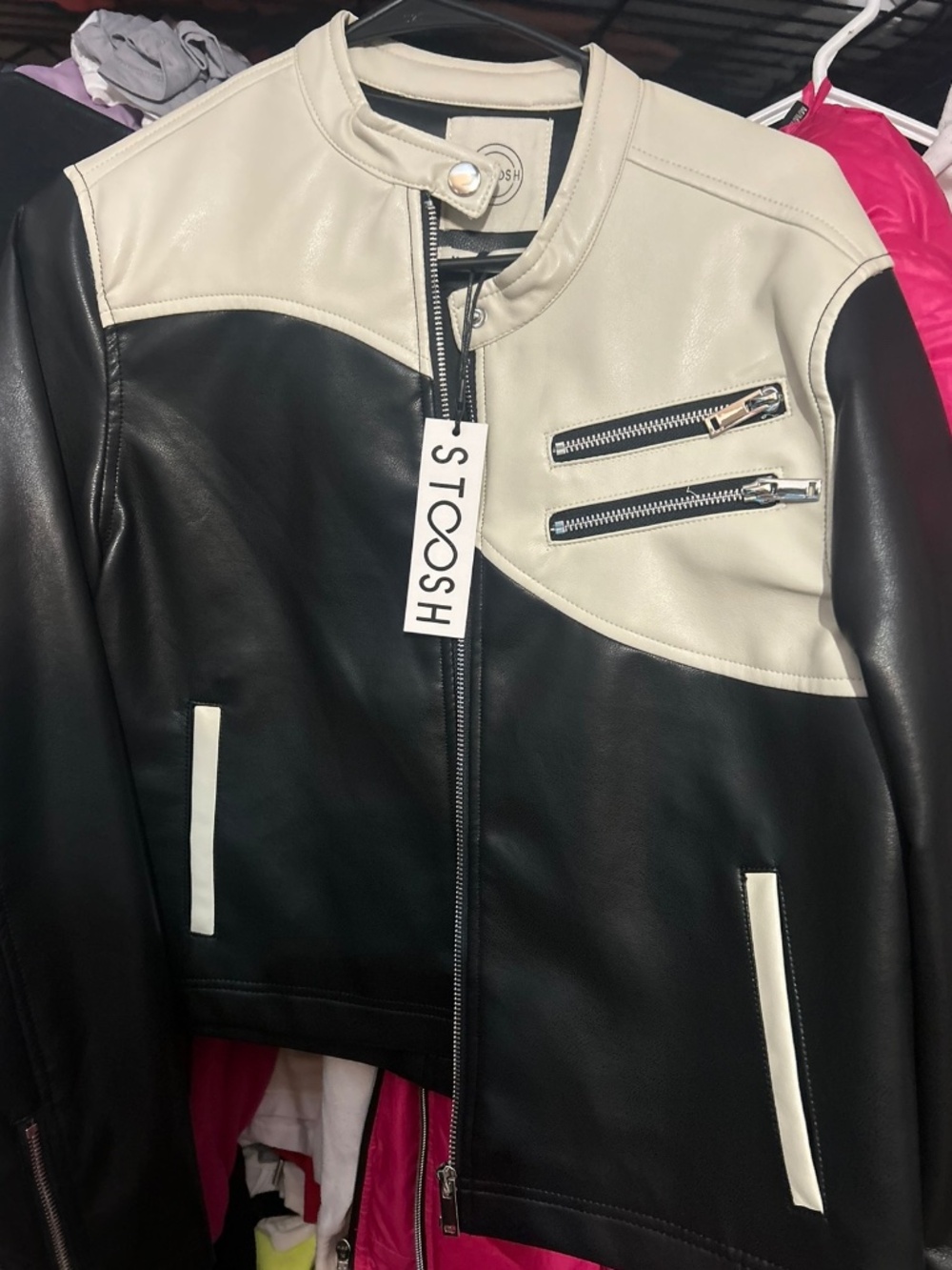 Women’s Stoosh Faux Leather Jacket
